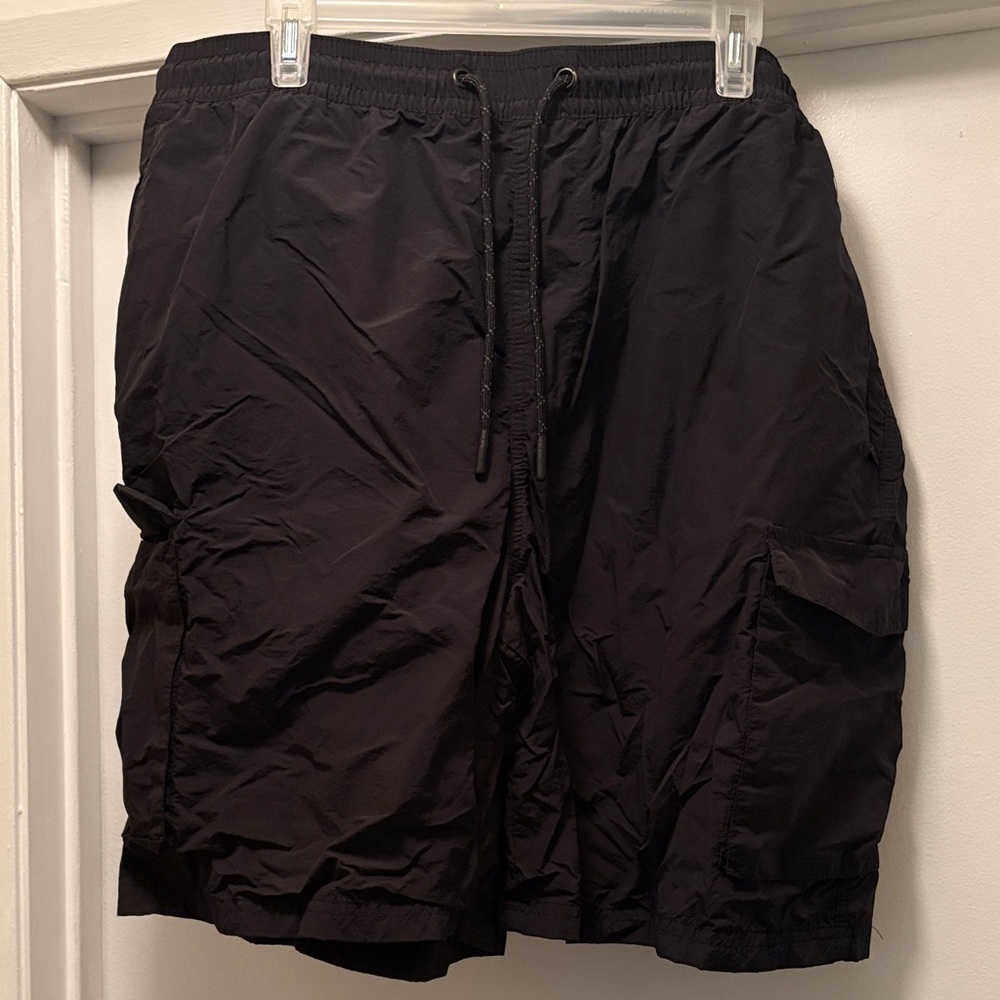 Men's Black Athletic Shorts